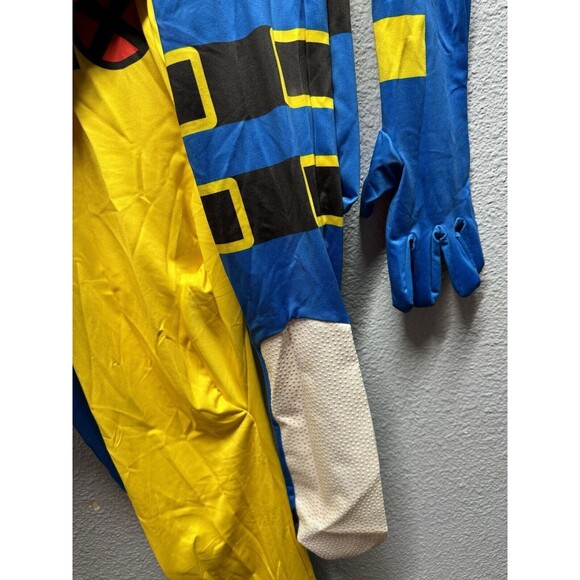 Marvel Wolverine Superhero 2nd Skin Costume Dress Up Adult Large Full Jumpsuit - Picture 6 of 16